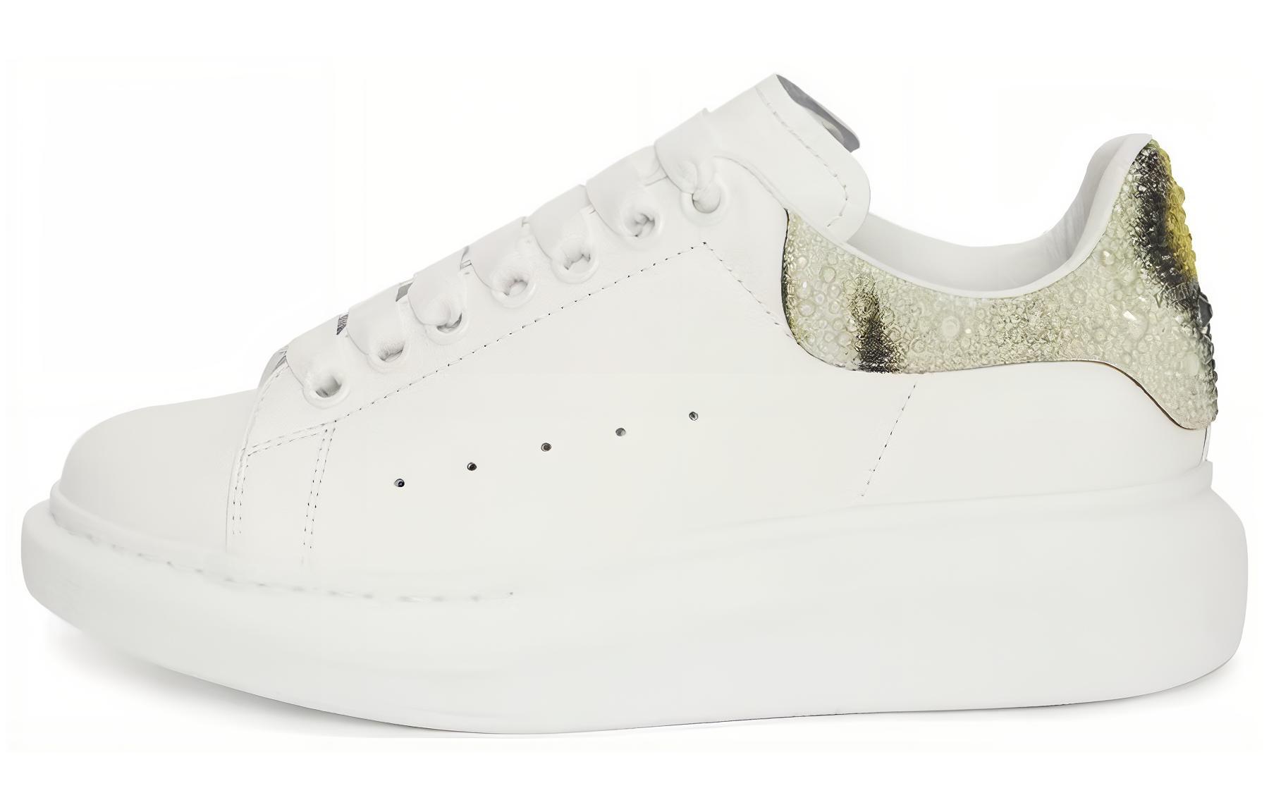(Women) Alexander McQueen Sneaker 'White Low Top' 718244WICGS8942