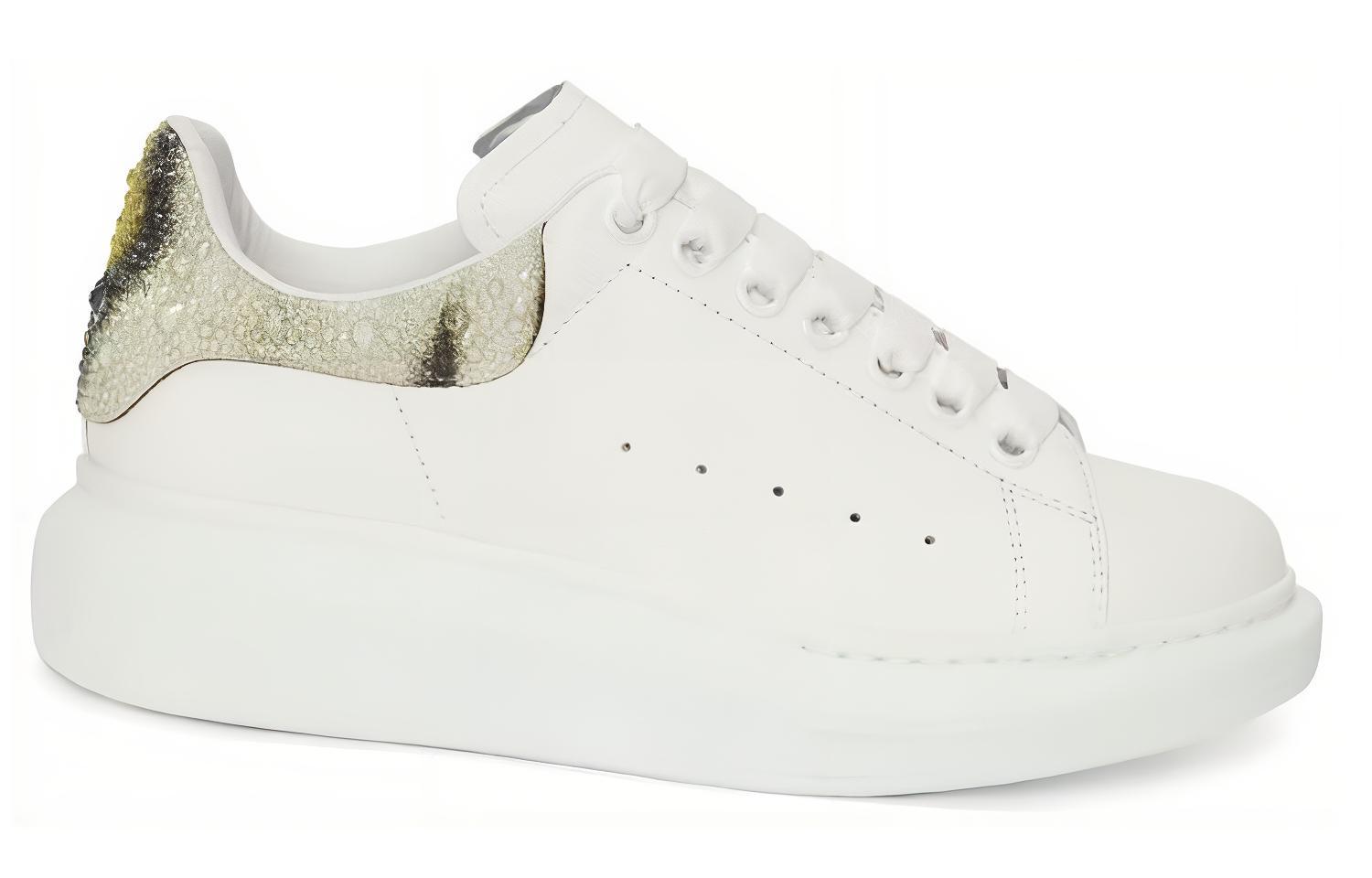 (W) Alexander McQueen Sneaker 'White Low Top' 圖 2