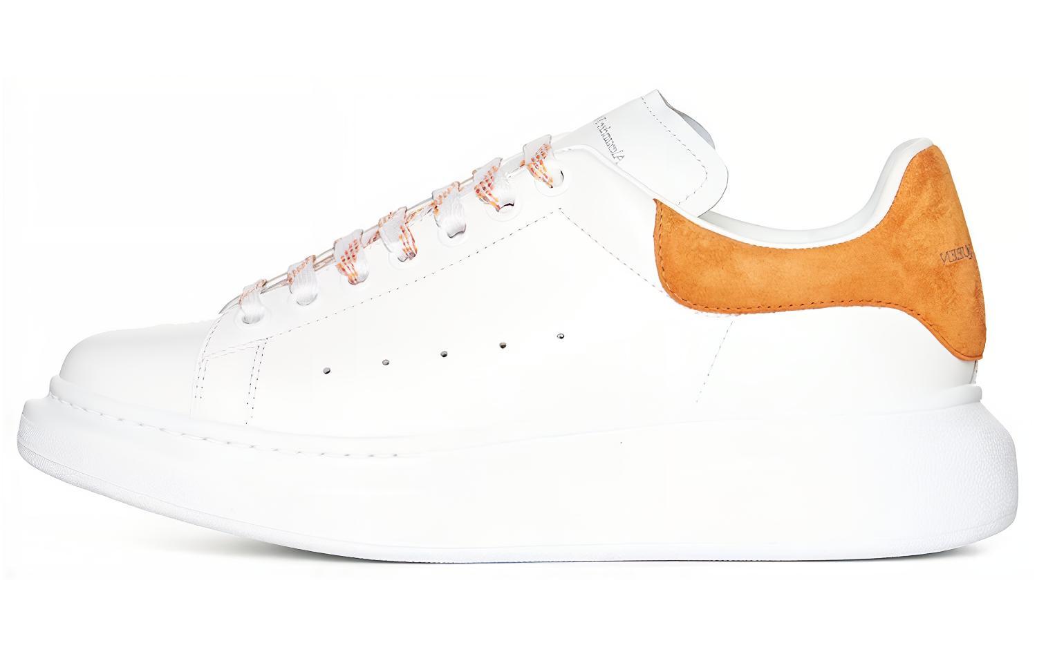 (Women) Alexander McQueen Sneaker 'White Orange' 718139WIBN28825