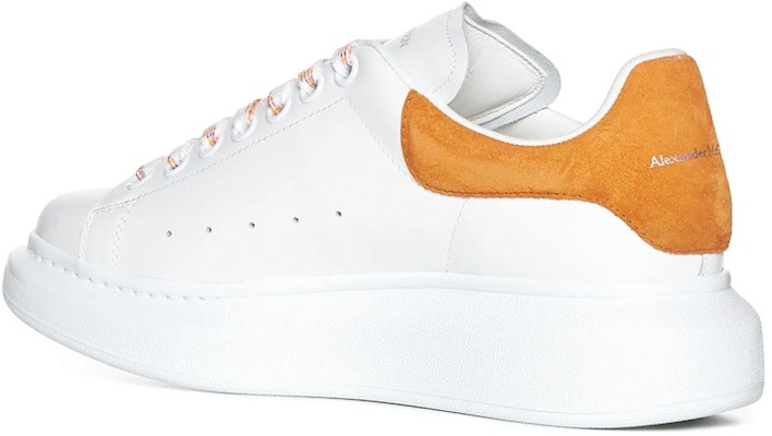 Alexander mcqueen sale white orange