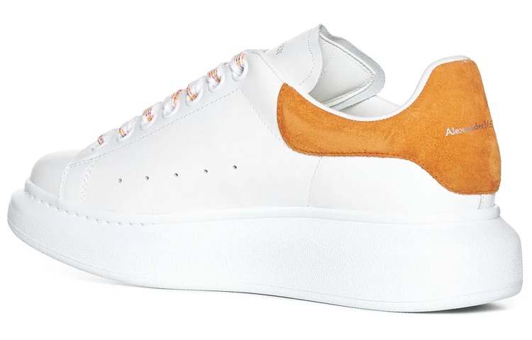 Lookbook (W) Alexander McQueen Sneaker 'Putih Oranye' 718139WIBN28825