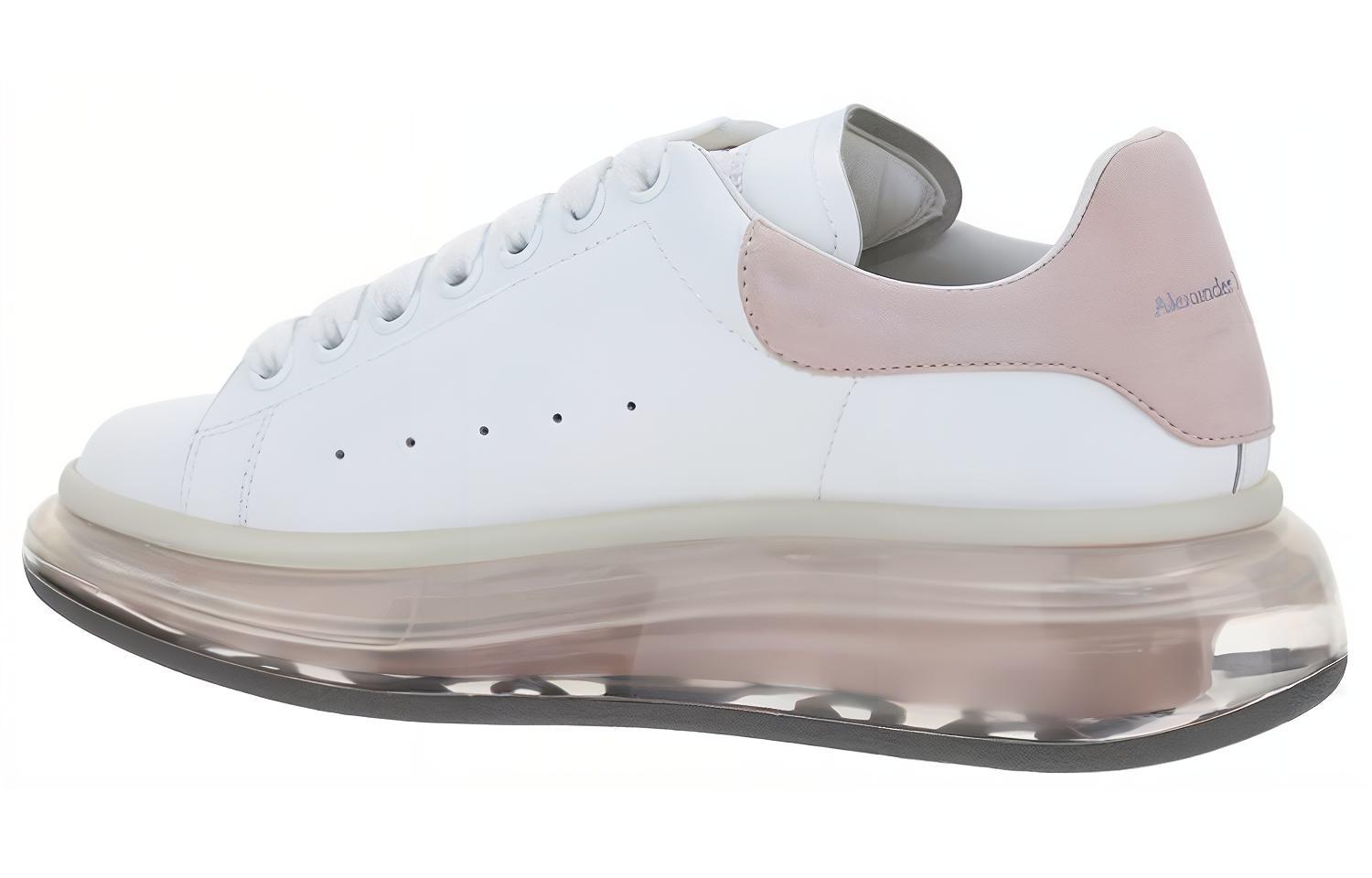 Shop (W) Alexander McQueen Sepatu 'Putih Pink' 612744WHXMA9194