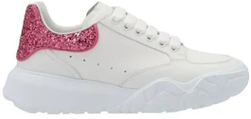 (W) Alexander McQueen Sepatu 'Putih Pink' 657566WIA9F9287 Order (W) Alexander McQueen Sepatu 'Putih Pink' 657566WIA9F9287