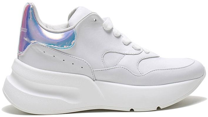 (W) Alexander McQueen Sneaker 'Putih Berkilau' 586410WHXI49035 Order (W) Alexander McQueen Sneaker 'Putih Berkilau' 586410WHXI49035