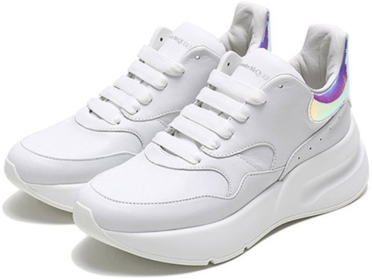 (W) Alexander McQueen Sneaker 'Putih Berkilau' 586410WHXI49035 Lookbook (W) Alexander McQueen Sneaker 'Putih Berkilau' 586410WHXI49035