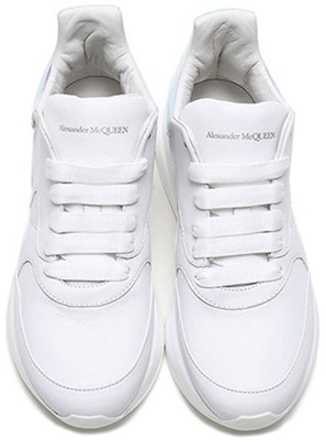 (W) Alexander McQueen Sneaker 'Putih Berkilau' 586410WHXI49035 Shop (W) Alexander McQueen Sneaker 'Putih Berkilau' 586410WHXI49035