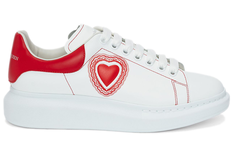 (W) Alexander McQueen Sneaker 'White Red' 圖 2