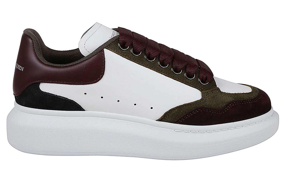 Order (W) Alexander McQueen Sepatu Sneaker 'Putih Merah' 758982WIED26163