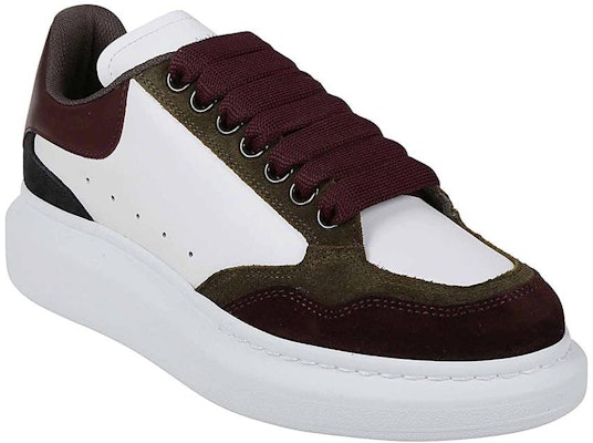 (W) Alexander McQueen Sepatu Sneaker 'Putih Merah' 758982WIED26163 Shop (W) Alexander McQueen Sepatu Sneaker 'Putih Merah' 758982WIED26163