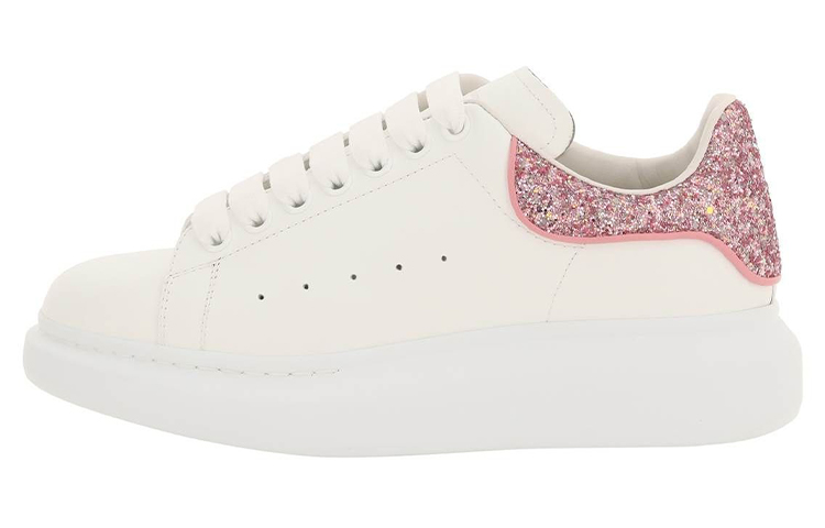 Buy (W) 亚历山大·麦昆 白色亮片运动鞋 212527NSN0000169477