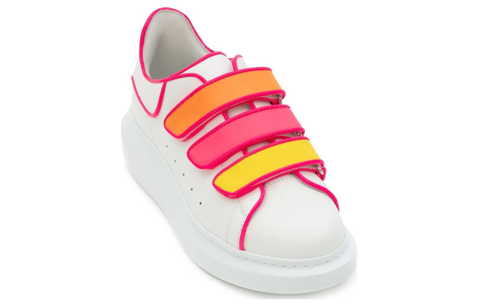 (W) Alexander McQueen Sneaker 'White Yellow' 圖 3