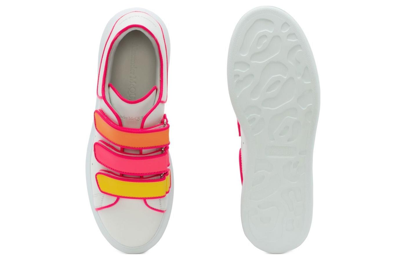 (W) Alexander McQueen Sneaker 'White Yellow' 圖 5