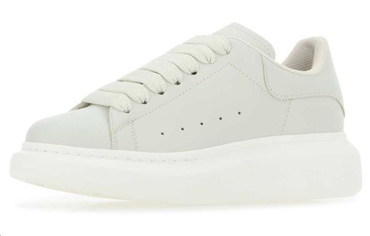 (W) Alexander McQueen Sneakers 'White Grey' 圖 4