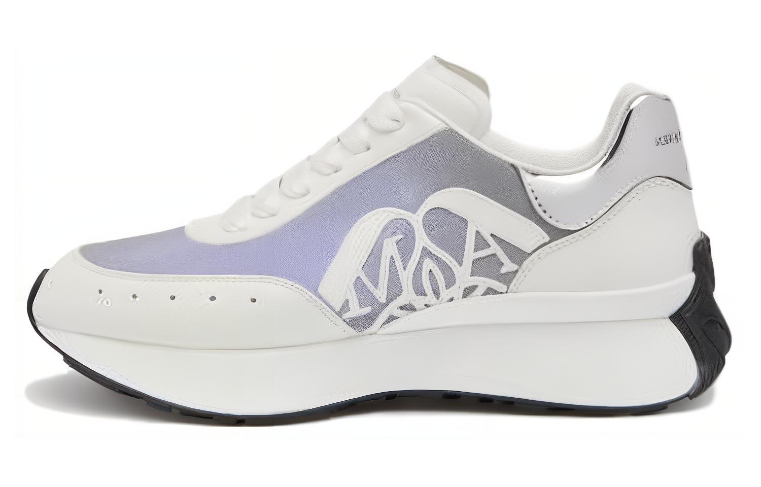 (Women) Alexander McQueen Sprint 'Comfort Simple Low White' 781510W4XL11224
