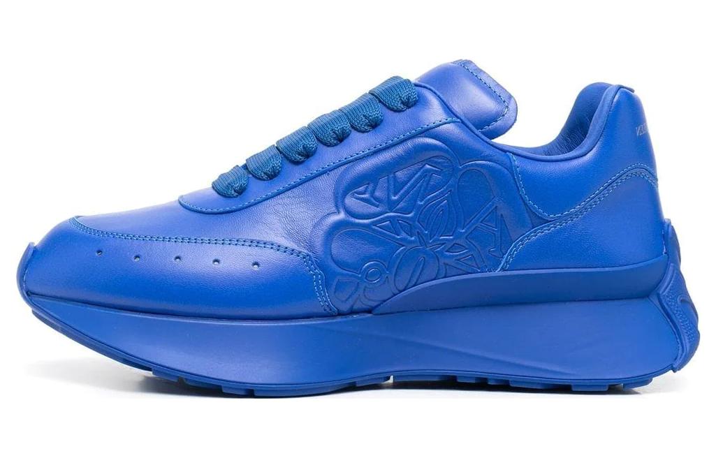 (Women) Alexander McQueen Sprint Runner 'Blue Seal Logo' 697070WIC964394