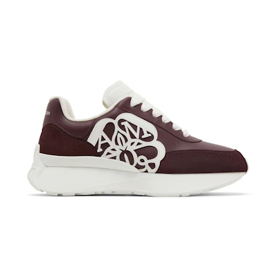 (W) Alexander McQueen Sprint RNNR 'Dark Burgundy'