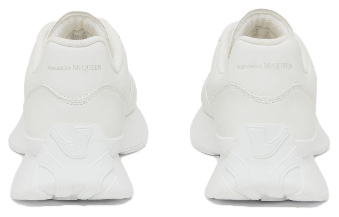 (W) Alexander McQueen Sprint RNNR 'Embossed Seal Logo - White' 圖 5