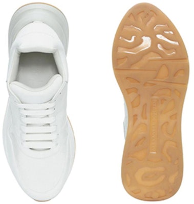 (W) Alexander McQueen Sprint Runner 'Putih Susu' 533709WHT979026 Shop (W) Alexander McQueen Sprint Runner 'Putih Susu' 533709WHT979026