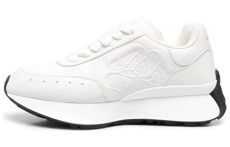 (Women) Alexander McQueen Sprint Runner 'Patchwork White' 687995WIC929061