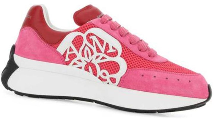 (W) 알렉산더 맥퀸 스프린트 러너 '핑크 스트랩' 708088W4RC26236 Order (W) 알렉산더 맥퀸 스프린트 러너 '핑크 스트랩' 708088W4RC26236