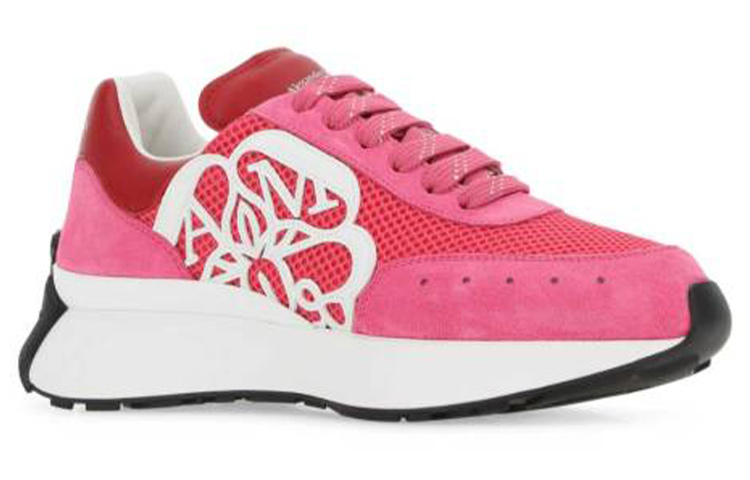 Lookbook (W) (女性用) アレキサンダー・マックイーン スプリントランナー 'ピンクファッションストラップ' 708088W4RC26236 708088W4RC26236