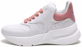 (Women) Alexander McQueen Sprint Runner Shoes 'White Pink' 586410WHXI59026 (Women) Alexander McQueen Sprint Runner Shoes 'White Pink' 586410WHXI59026