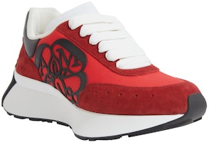 (Women) Alexander McQueen Sprint Runner 'Red Black' 687996W4T226475 (Women) Alexander McQueen Sprint Runner 'Red Black' 687996W4T226475