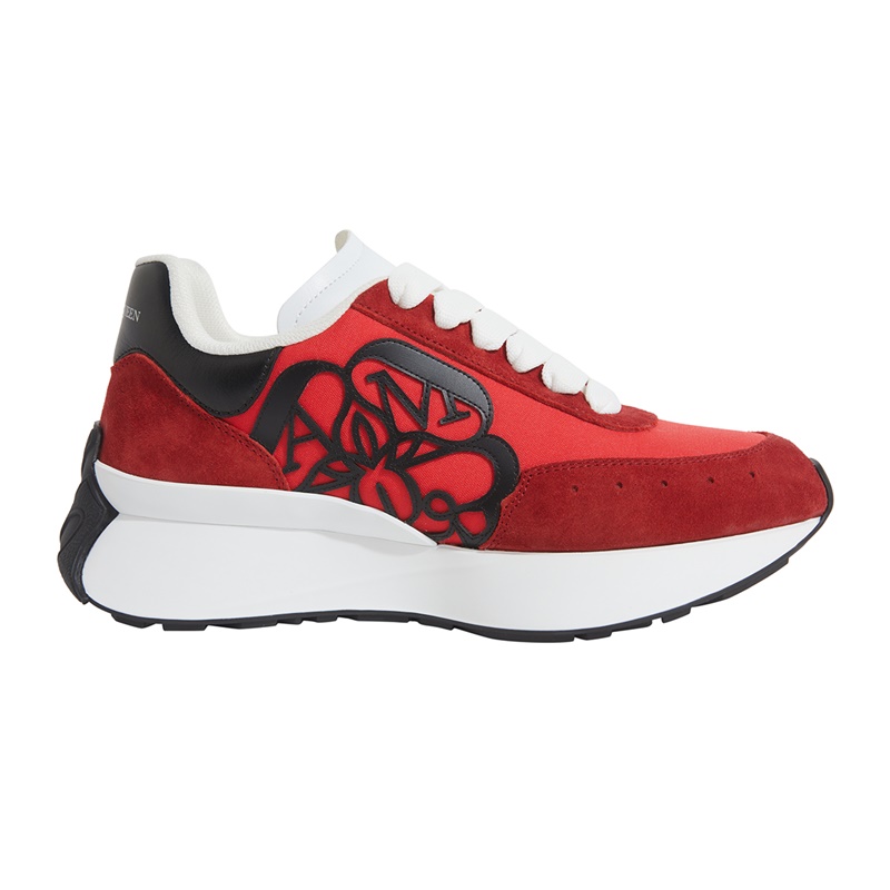 Order (Women) Alexander McQueen Sprint Runner 'Red Black' 687996W4T226475