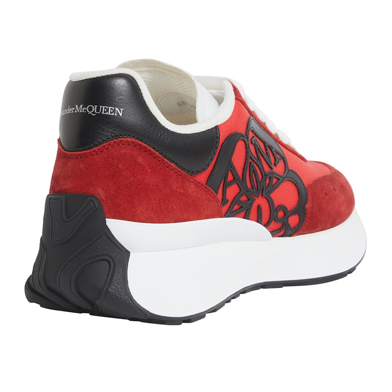 Purchase (Women) Alexander McQueen Sprint Runner 'Red Black' 687996W4T226475