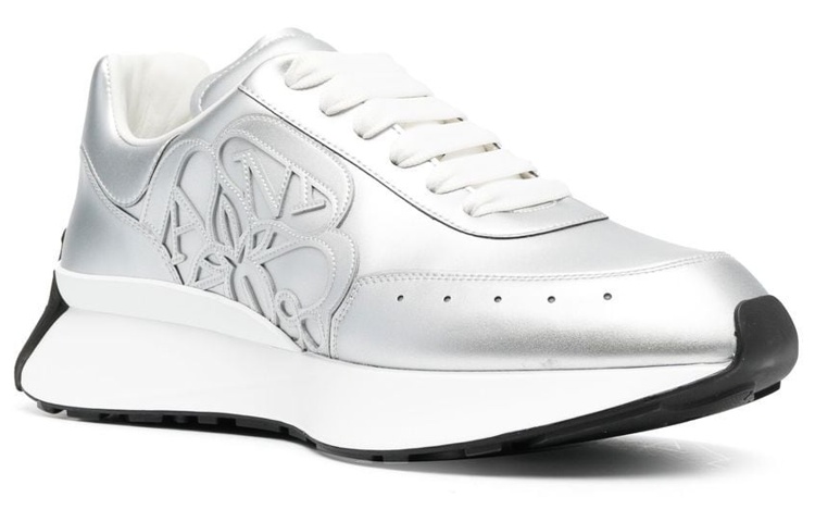 Order (Women) Alexander McQueen Sprint Runner 'Silver' 711104-W4SL4-8462