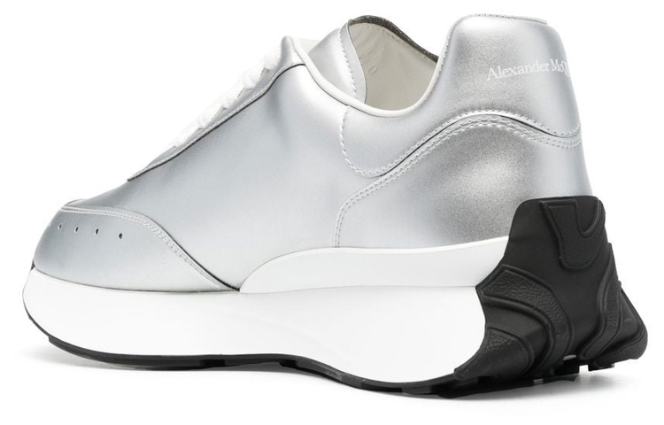 Lookbook (Women) Alexander McQueen Sprint Runner 'Silver' 711104-W4SL4-8462