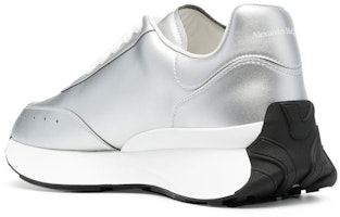 (Women) Alexander McQueen Sprint Runner 'Silver' 711104-W4SL4-8462 Lookbook (Women) Alexander McQueen Sprint Runner 'Silver' 711104-W4SL4-8462