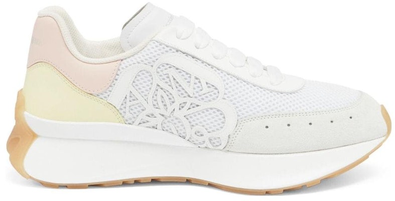 (W) Alexander McQueen Sprint Runner 'Kasual Low-Top Fesyen Serbaguna' 687996W4WN58856 Order (W) Alexander McQueen Sprint Runner 'Kasual Low-Top Fesyen Serbaguna' 687996W4WN58856