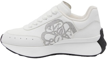 (Women) Alexander McQueen Sprint Runner 'White Black' 755637WIDN89089 (Women) Alexander McQueen Sprint Runner 'White Black' 755637WIDN89089