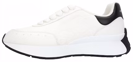 (Women) Alexander McQueen Sprint Runner 'White Black' 687995WIC939061 (Women) Alexander McQueen Sprint Runner 'White Black' 687995WIC939061