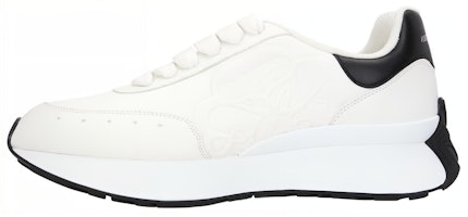(Women) Alexander McQueen Sprint Runner 'White Black' 687995WIC939061 (Women) Alexander McQueen Sprint Runner 'White Black' 687995WIC939061
