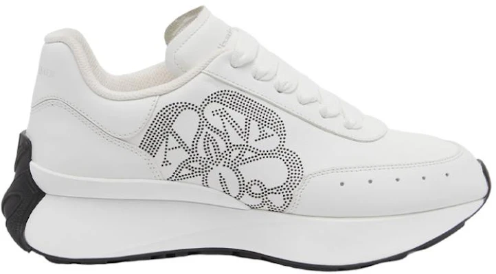 (W) Alexander McQueen Sprint Runner ''Blanc Noir'' 755637WIDN89089 Order (W) Alexander McQueen Sprint Runner ''Blanc Noir'' 755637WIDN89089