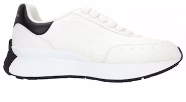 (W) Alexander McQueen Sprint Runner 'Putih Hitam' 687995WIC939061 Order (W) Alexander McQueen Sprint Runner 'Putih Hitam' 687995WIC939061