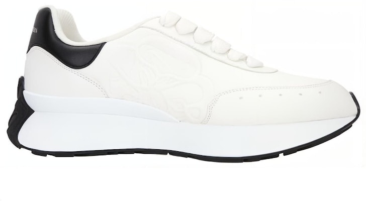 (Women) Alexander McQueen Sprint Runner 'White Black' 687995WIC939061 Order (Women) Alexander McQueen Sprint Runner 'White Black' 687995WIC939061