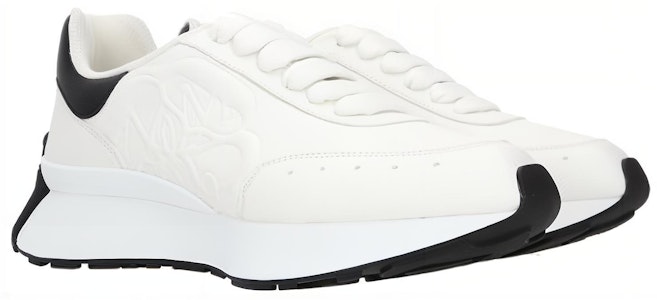 (W) アレキサンダー・マックイーン スプリントランナー 白黒 687995WIC939061 Lookbook (W) アレキサンダー・マックイーン スプリントランナー 白黒 687995WIC939061