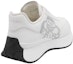 Shop (W) Alexander McQueen Sprint Runner 'Putih Hitam' 755637WIDN89089
