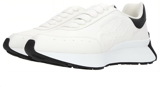 (W) アレキサンダー・マックイーン スプリントランナー 白黒 687995WIC939061 Shop (W) アレキサンダー・マックイーン スプリントランナー 白黒 687995WIC939061