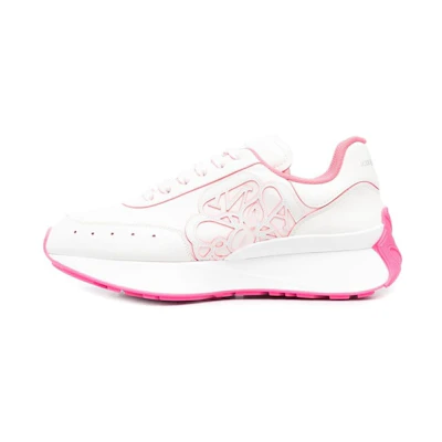 (W) Alexander McQueen Sprint RNNR 'White Bright Pink'