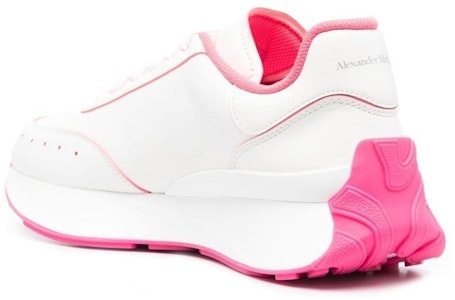 (W) アレキサンダー・マックイーン スプリントランナー 白/ピンク 718361WIC9D8955 Lookbook (W) アレキサンダー・マックイーン スプリントランナー 白/ピンク 718361WIC9D8955