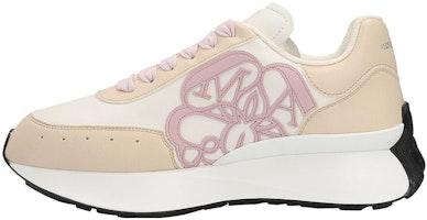 (Women) Alexander McQueen Sprint Runner 'White Calico Porcelain' 719166WIC9M8891 (Women) Alexander McQueen Sprint Runner 'White Calico Porcelain' 719166WIC9M8891