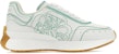 (W) 알렉산더 맥퀸 스프린트 러너 '화이트 그린' 742737WIDN19999