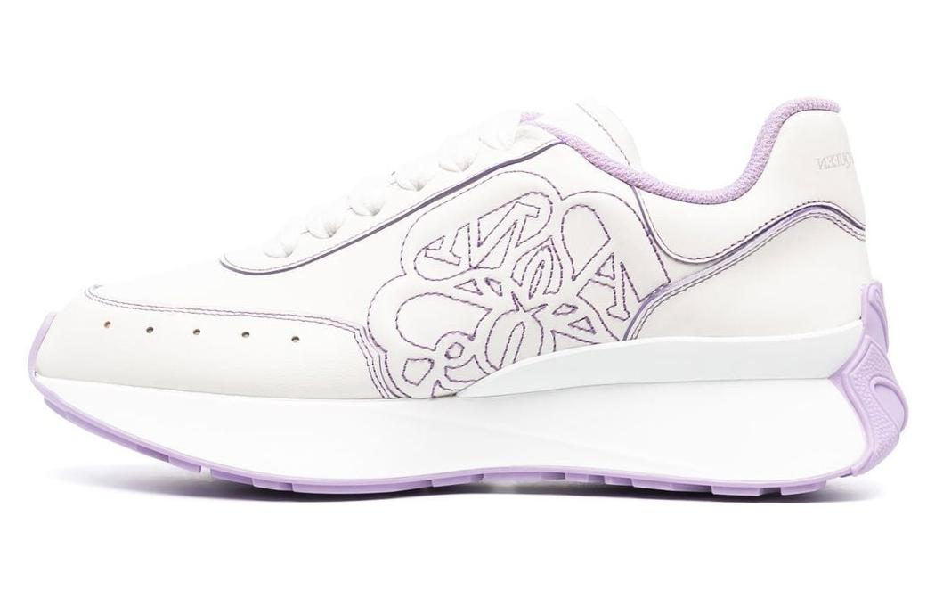 (Women) Alexander McQueen Sprint Runner 'White Lilac' 687995WIC9K8888