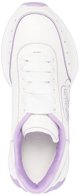 (W) Alexander McQueen Sprint Runner 'Putih Lilac' 687995WIC9K8888 Lookbook (W) Alexander McQueen Sprint Runner 'Putih Lilac' 687995WIC9K8888
