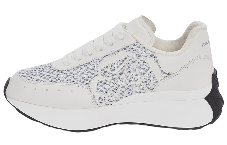 (Women) Alexander McQueen Sprint Runner 'White Low-Top' 687996W4UT18389