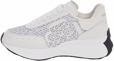 (Women) Alexander McQueen Sprint Runner 'White Low-Top' 687996W4UT18389 (Women) Alexander McQueen Sprint Runner 'White Low-Top' 687996W4UT18389